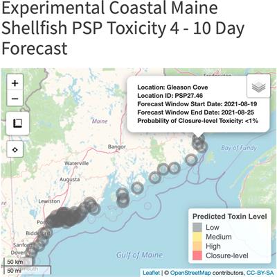 Benefits and Challenges of a Stakeholder-Driven Shellfish Toxicity Forecast in Coastal Maine